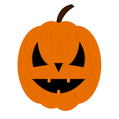 Halloween Pumpkin Illustration