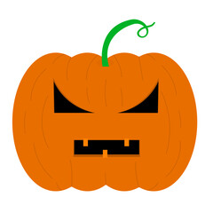 Halloween Pumpkin Illustration