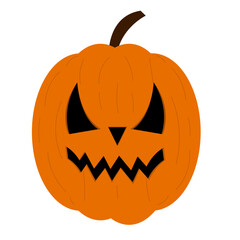 Halloween Pumpkin Illustration