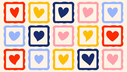 Romantic vector collection of heart-shaped frames with floral accents and soft vintage touches, perfect for love-themed designs, greeting cards, and wedding decor.