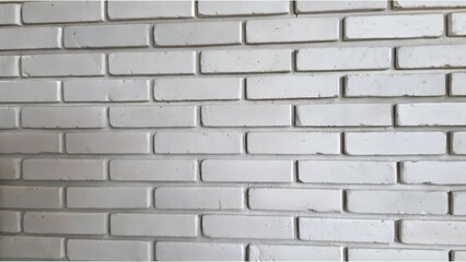 Fototapeta premium White Brick Wall Texture Seamless Background for Design Projects