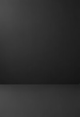 Subtle charcoal grey to black gradient on smooth surface,  background,  material,  twilight