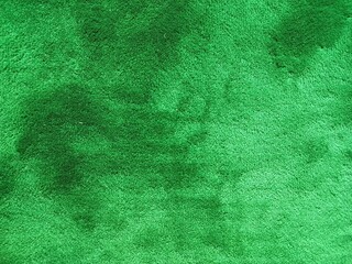 Lush Green Velvet Fabric Texture Background