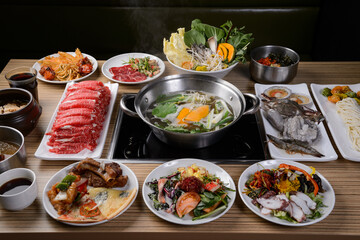 Shabu Shabu set meal
