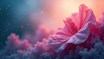 Intriguing abstract image with soft focus, highlighting dreamy textures and muted colors, perfect for artistic and design projects ,  blurred lines,  impressionistic