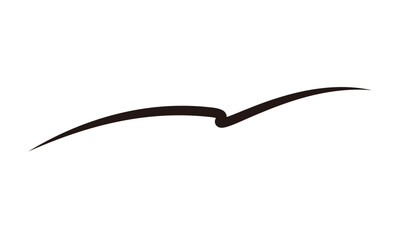 手書き風太さ変動ベクター単体吹き出し11