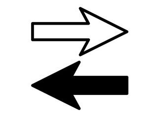Arrow 11-4 : arrow, icon, direction, vector, symbol, sign, choosing, path, collection, web site