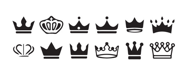 Minimal Tiara Crown Vector