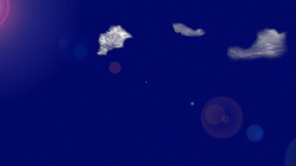 静かな青空の背景