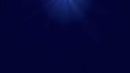 「深い青に広がる光の抽象背景｜幻想的な輝きと放射光エフェクト」