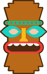 Tiki Tropical Beach Party Element