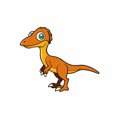 Raptors Bird Perched On White