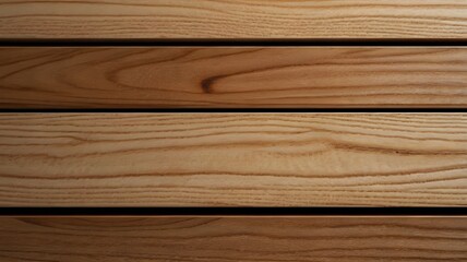 Abstract background of natural wood planks with clean lines and light brown texture, ideal for rustic interior or material design