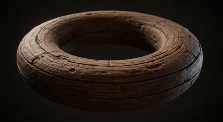 Rustic Wooden Ring
