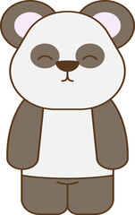 Adorable Animal Cartoon Character Element