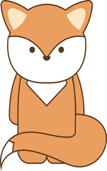 Adorable Animal Cartoon Character Element