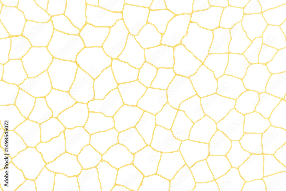 Poster seamless abstract pattern with golden veins creating irregular shapes, ideal for backgrounds and tex