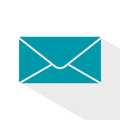 email icon or email symbol isolated on transparent background