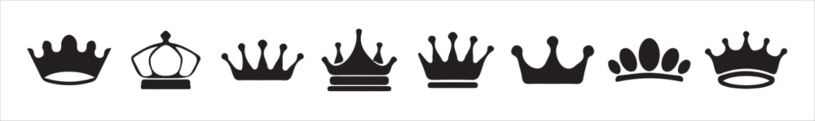 Luxurious Monarchy Crown Vector Icon