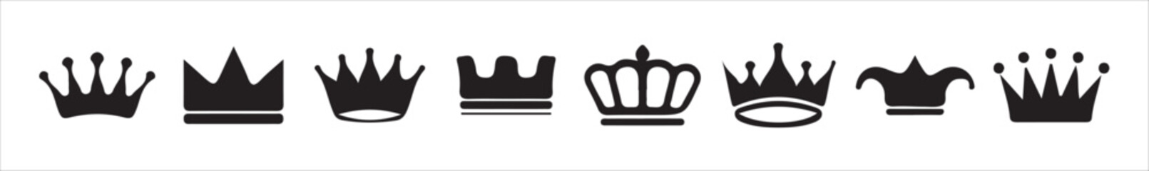Traditional Royal Crown Clipart Icon