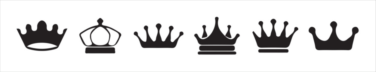 Classic Crown Emblem with Cross