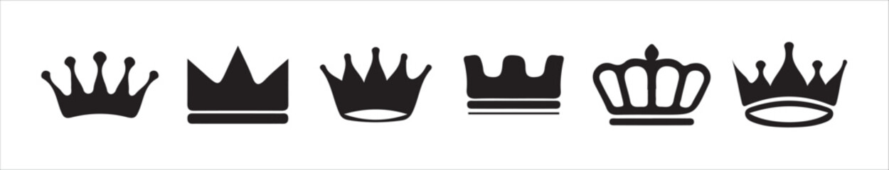 Decorative Royal Crown Vector Icon