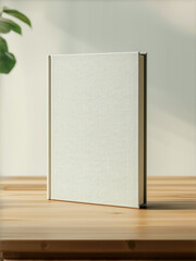 open book with blank cover