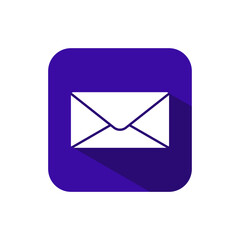 email icon or email symbol isolated on transparent background