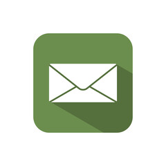 email icon or email symbol isolated on transparent background