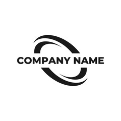 generic circle logo design , business logo , vector , symbol , company logo,background, emblem, swirl, infinity, circular