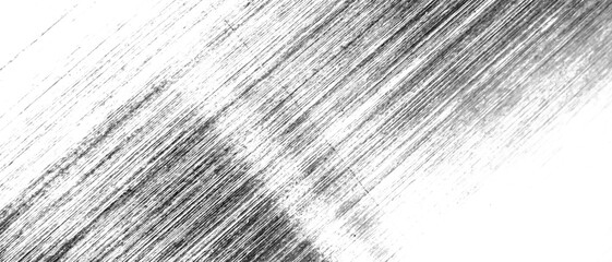 Abstract grunge black and white crumpled foil distressed texture background