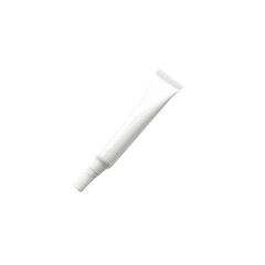 White Blank Tube Mockup Perfect for Skincare, Cosmetics, or Paste Product Packaging Design