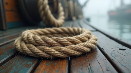 woven jute rope