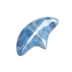 Blue Celestite Gua Sha Stone for Facial Massage and Skincare