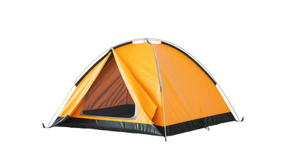 Camping Tent Isolated on Transparent Background

