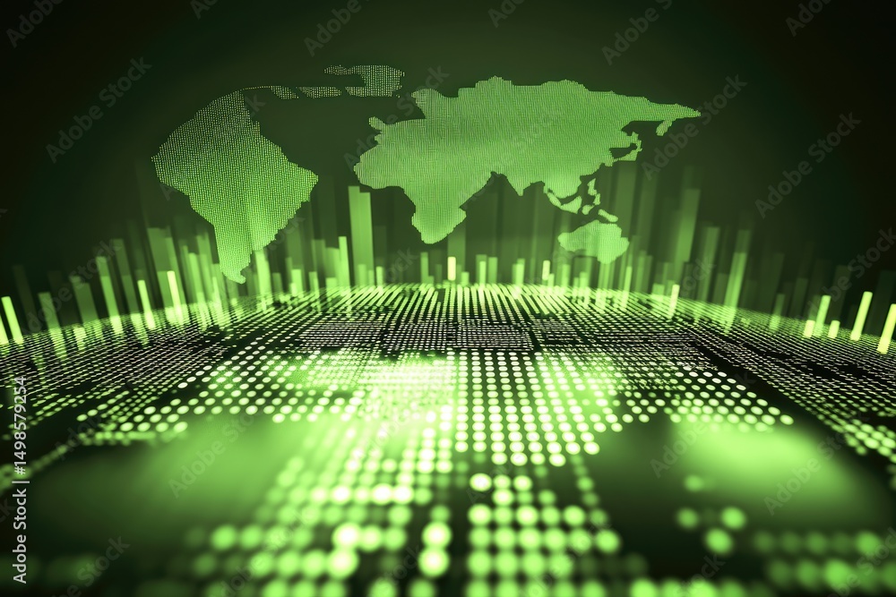 Poster global data network