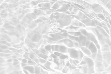 White water with ripples on the surface. Defocus blurred transparent white colored clear calm water...