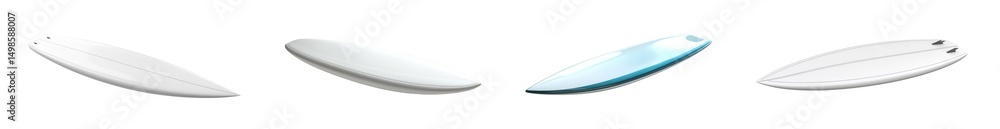 Poster multiple overlapping white and translucent shapes. isolated on transparent background