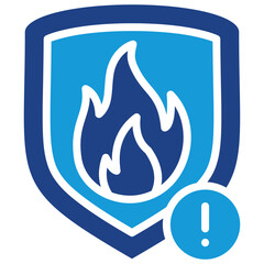 Obraz premium Fire Safety Icon