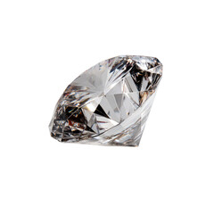 Title: Diamond PNG File Isolated with Shadow on White Background – Transparent Background

