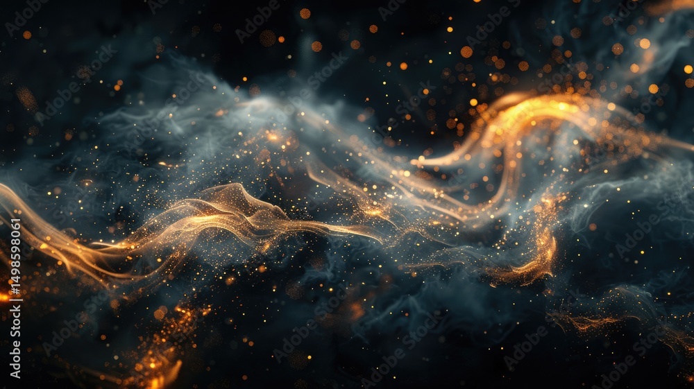 Poster abstract vivid colorful wave flowing express energetic texture. seamless texture of vividness curve 