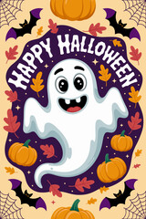 halloween seamless pattern, halloween, pumpkin, vector, autumn, pattern, illustration, seamless, orange, set, holiday, icon, october, celebration, design, cartoon, horror, spooky, fun, face, art, seas