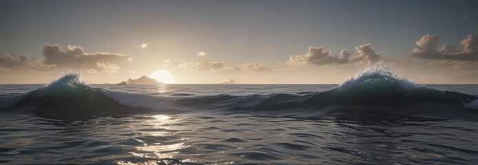 Silky vapor rises above a deep, black, softly focused sea ,  soft focus,  deep,  nature