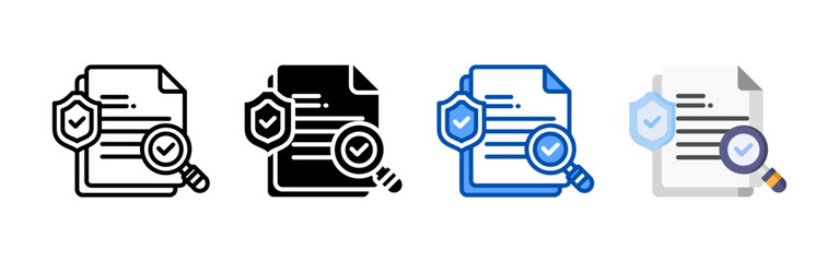 Review icon set bundle. Multi style icon collection perfect for websites, apps, and presentations. Simple vector icon collection