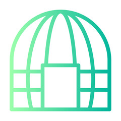 wigwam gradient icon © wahyu