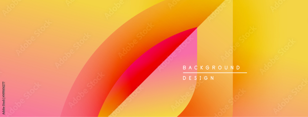 Leinwandbilder abstract gradient design. warm colors blend, creating dynamic visual effect. modern aesthetic, suita