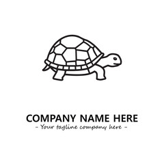 Turtle logo design vector illustration