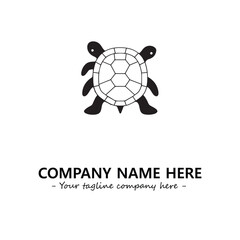 Turtle logo design vector illustration