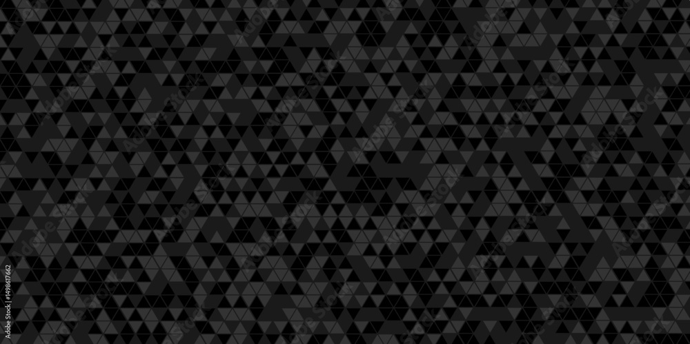 Poster abstract geometric vector seamless technology gray and black background. abstract geometric pattern 