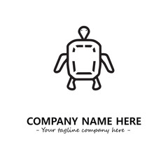 Turtle logo design vector illustration